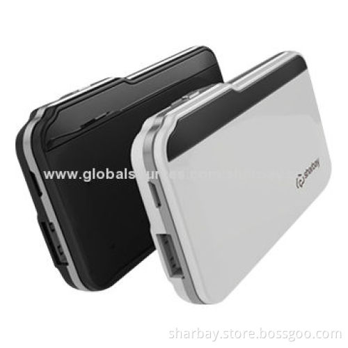Dual USB Port Power Banks with 3,000mAh Capacity, Various Colors Available, 4 Power Indicator LightsNew